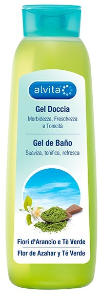 Alvita gel doccia fiori arancio/te' verde 300 ml
