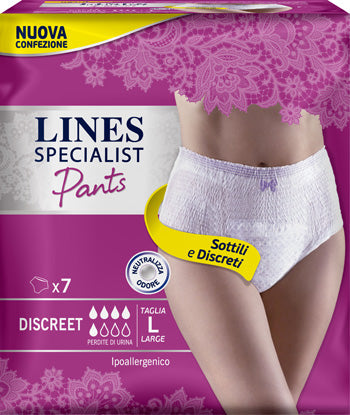 Lines specialist pants discreet l farma 7 pezzi