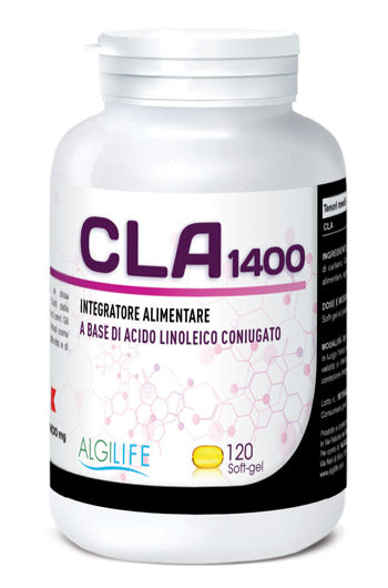 Cla 1400 acido linoleico coniugato 120 soft gel
