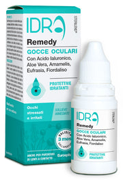 Gocce oculari protettive idratanti sterilens idra remedy con acido ialuronico e aloe vera 10 ml