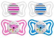 Chicco succhietto light luminoso silicone 6-16 mesi 2 pezzi
