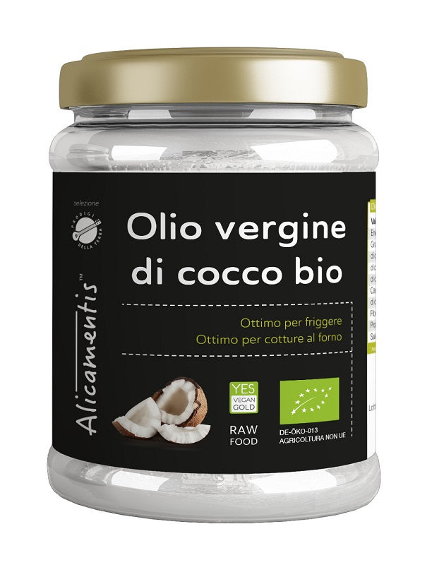 Olio vergine di cocco bio 500 ml alicamentis