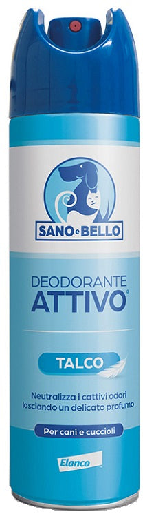 Sano e bello deodorante attivo talco 250 ml