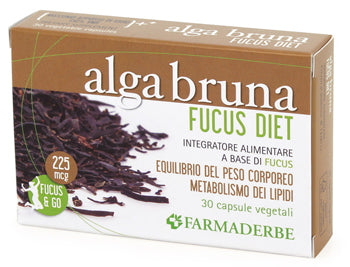 Alga bruna fucus diet 30 compresse