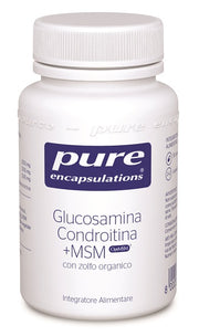 Pure encapsulations glucosamina condroitina + msm 30 capsule