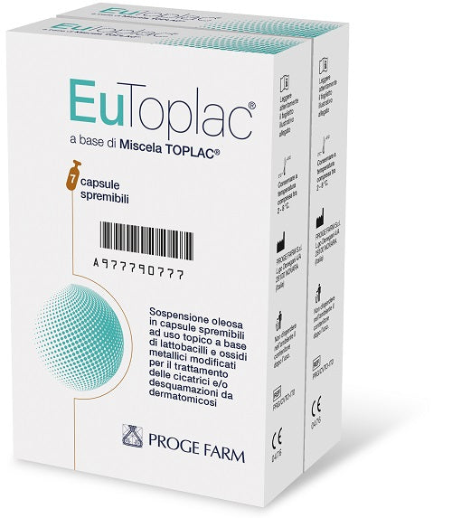 Sospensione oleosa eutoplac bipacco 7+7 capsule spremibili
