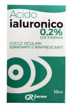 Gr farma gocce oculari idratanti e rinfrescanti acido ialuronico