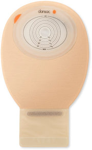 Dansac novalife tre 1 sacca aperta opaca piana maxi per ileostomia con finestra ritagliabile 15-70x90 mm 550 ml 10 pezzi