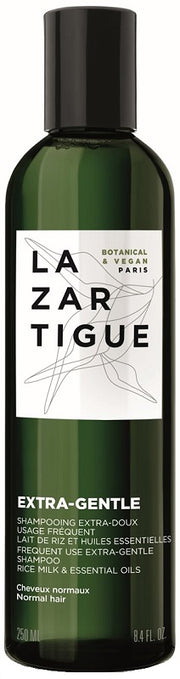 Lazartigue extra gentle shampoo uso frequente lait de riz et huiles essentielles 250 ml