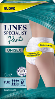 Lines specialist pants plus unisex m 7 pezzi