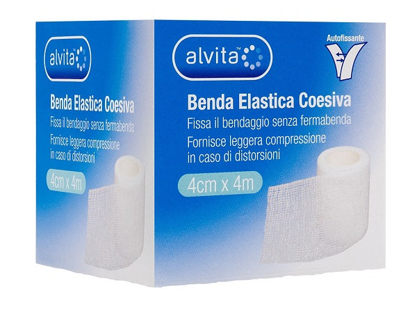 Benda elastica coesiva alvita 4x4