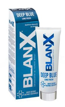 Blanx deep blue dentifricio sbiancante non abrasivo 25 ml