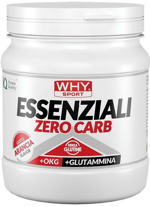 Whysport essenziali zero carb arancia 240 g