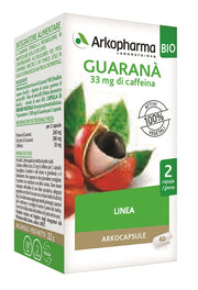Arko capsule guarana' bio 40 capsule