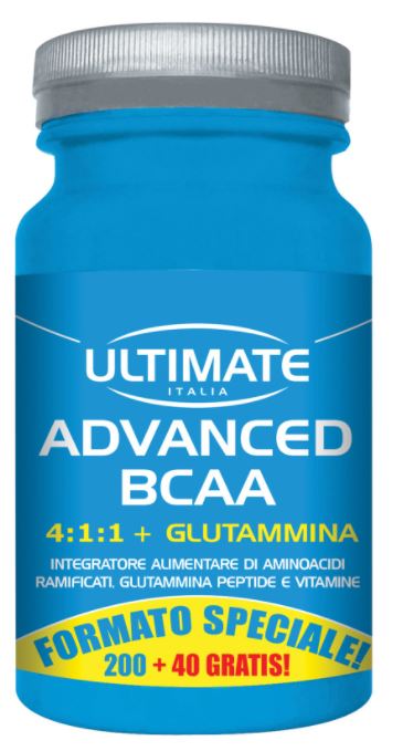 Ultimate advanced bcaa 240 compresse