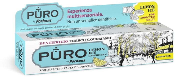 Puro dentifricio forhans lemon ice 75 ml