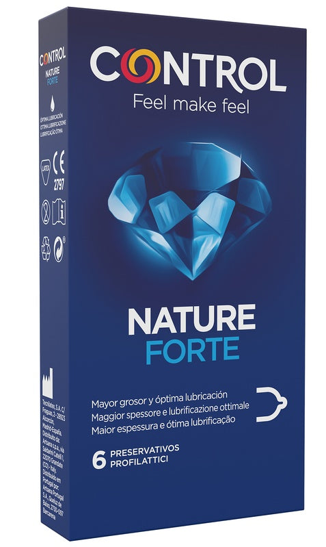 Profilattico control nature forte 6 pezzi