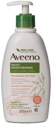 Aveeno crema corpo yogurt albicocca&miele 300 ml