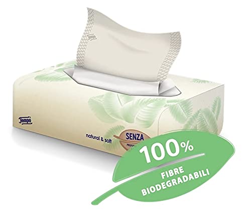Tempo box fazzoletti natural&soft 70 pezzi