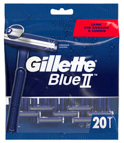 Gillette blue ii usa & getta standard 20 pezzi