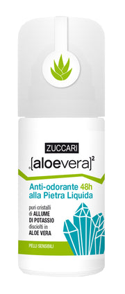 Aloevera2 antiodore pietra liquido roll on 50 ml