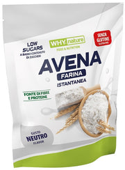Whynature avena farina istantanea gusto neutro 1 kg