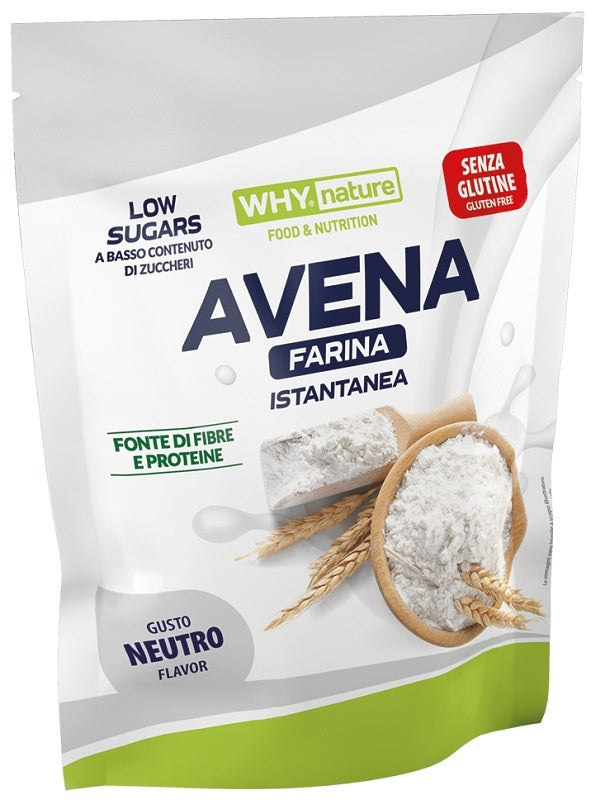 Whynature avena farina istantanea gusto neutro 1 kg