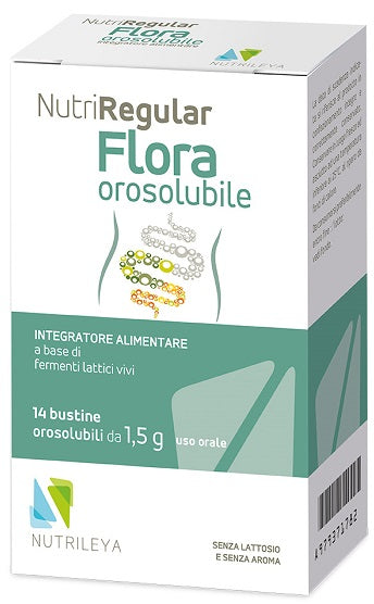 Nutriregular flora 14 bustine orosolubili