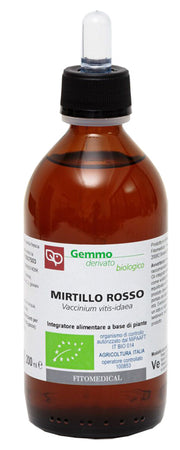 Mirtillo rosso macerato glicerinato bio 200 ml
