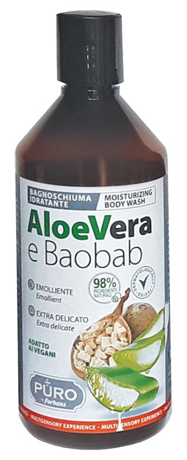 Puro bagnoschiuma aloe e baobab 500 ml