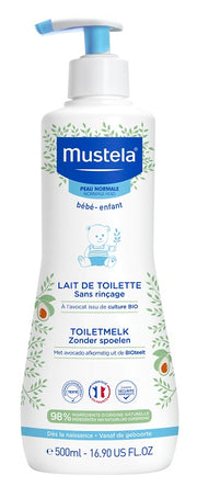 Mustela pelle normale latte di toilette 500 ml
