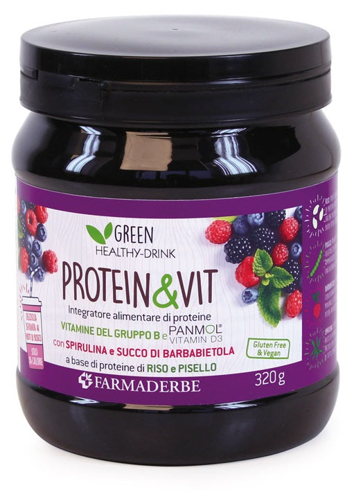 Protein & vit frutti di bosco 320 g
