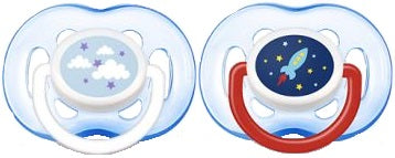 Avent succhietti ultra air 18m+ maschio 2 pezzi