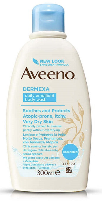 Aveeno dermexa bagno doccia 300 ml