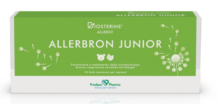 Biosterine allergy allerbron junior 10 fiale da 5 ml