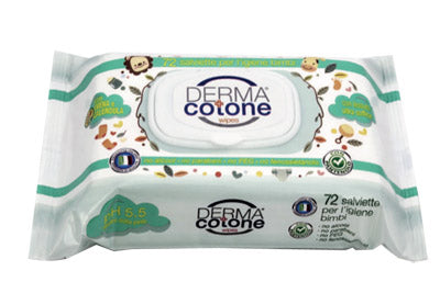 Dermacotone salviettine avena calendula 72 pezzi