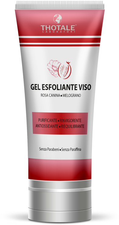 Thotale gel esfoliante viso rosa canina e melograno 100 ml