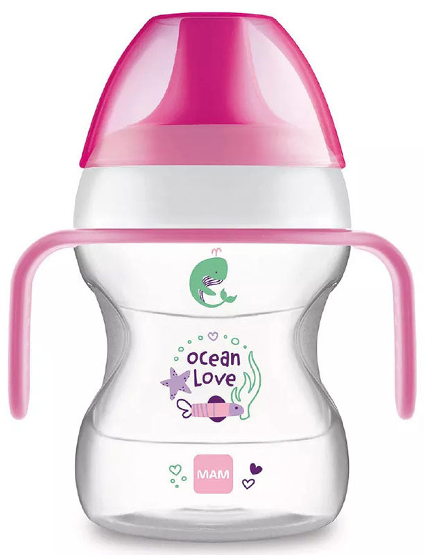 Mam learn to drink cup 190ml femmina