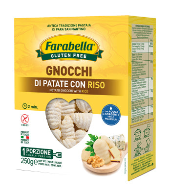 Farabella gnocchi patate con riso 250 g