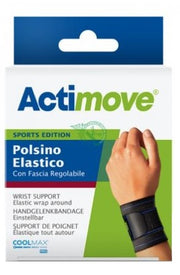 Actimove sports edition polsino elastico con fascia regolabile universale