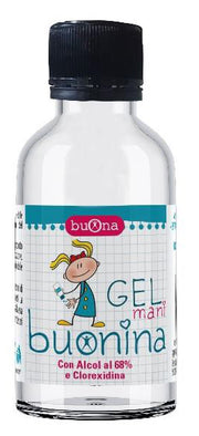 Buona buonina gel igienizzante mani con alcool 68% e clorexidina 100 ml