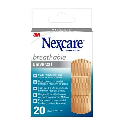 Cerotto preparato 3m nexcare universal n0320ns-0 19x72mm 20 pezzi