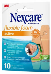 Cerotto preparato 3m nexcare active 360 gradi n1010asdx02 assortiti 2 misure 6 cerotti 22x57mm + 4 cerotti 28x76mm