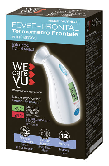 Termometro frontale wecareyu fever frontal 1 pezzo