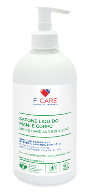 F care sapone liquido bio igienizzante 500 ml