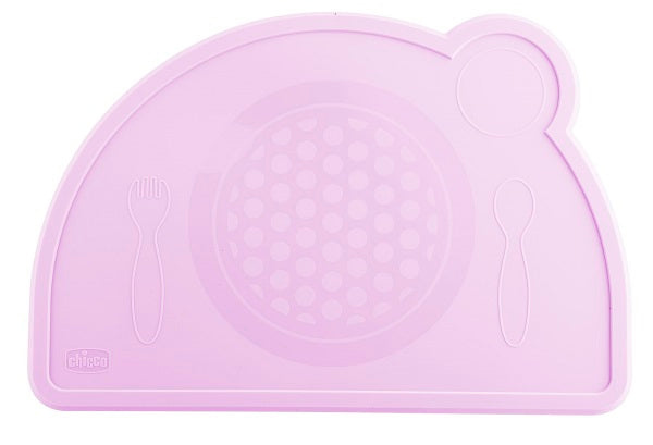 Chicco tovaglietta silicone rosa