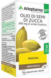 Arko capsule olio semi zucca 60 capsule