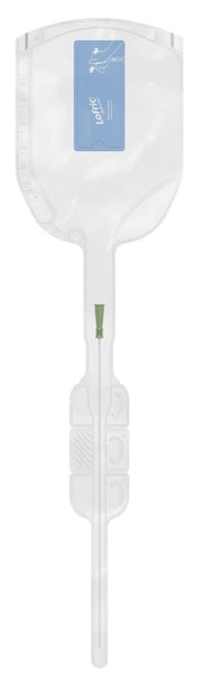 Catetere urinario monouso autolubrificante idrofilo sacca integrata pobe lubrificazione polivinilpirrolidone soluzione salina sterile uomo punta nelaton ch12 40 cm 30 pezzi