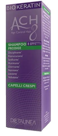Biokeratin ach8 shampoo capelli crespi 200 ml