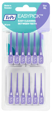 Tepe easypick xl viola 36 pezzi